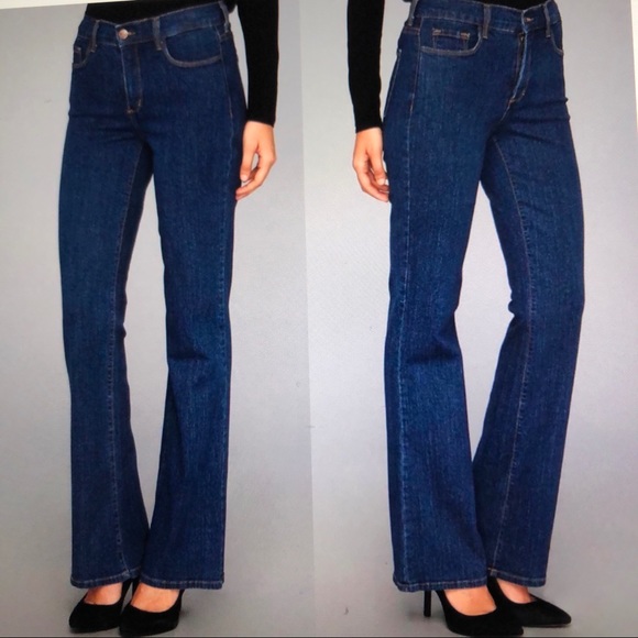 NYDJ Denim - NYDJ Sarah Boot Cut Indigo Denim Jeans Size 12